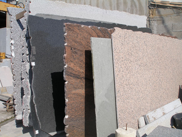 Un grand choix de granit